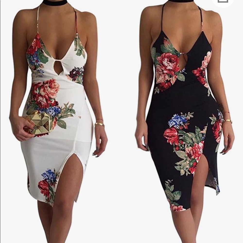 Boutique Sexy Silt Bodycon Dress Size Medium